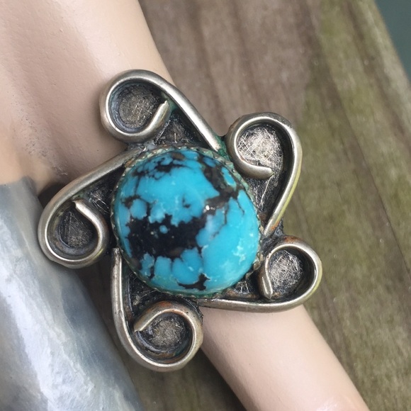 Jewelry - Turquoise Pinky Ring Size 4